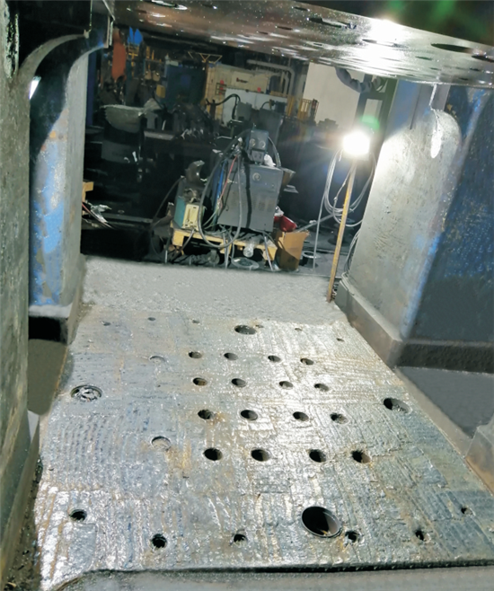 大型设备的焊接修复