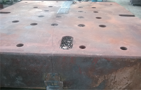 大型设备的焊接修复